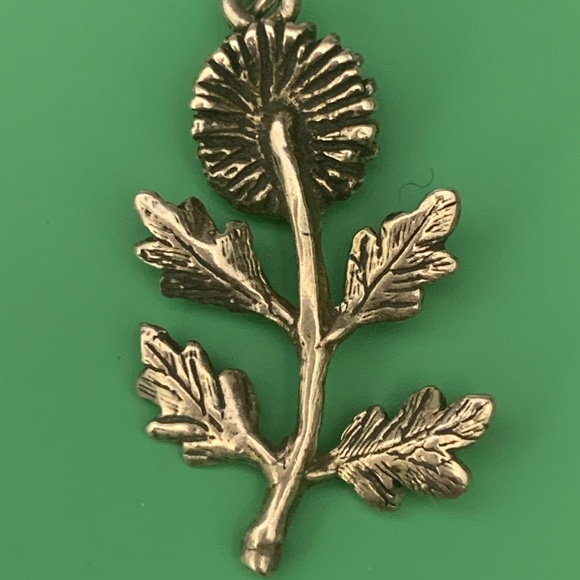 Dandelion Flower Sterling Silver Jewelry Charm #garden - Picture 2 of 3